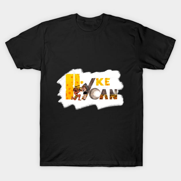 I Like Lycan - Title T-Shirt by Cheese_Wen Art